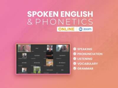 Spoken English & Phonetics (Online)